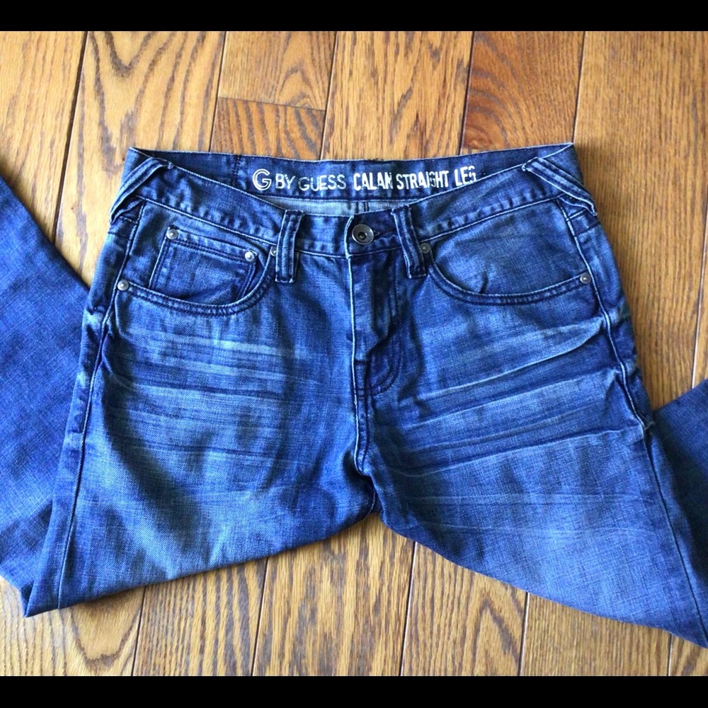 Guess Men’s straight leg jeans 31x32 - Picture 2 of 2